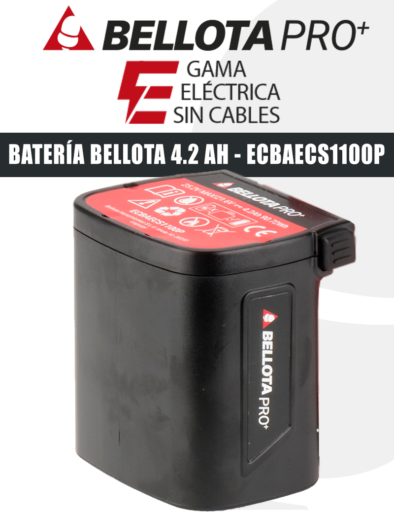 MOTOSIERRA ELÉCTRICA BELLOTA ECS1100P (110 mm.) - I.V.A Y PORTES INCLUIDOS  - Suministros Agrícolas