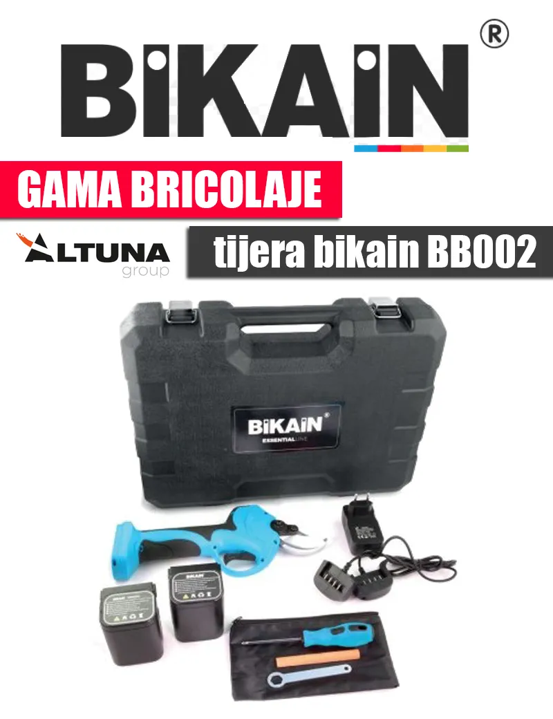 Tijera de poda a batería Bikain B01