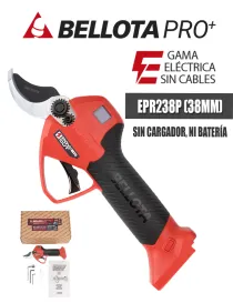 TIJERA ELÉCTRICA BELLOTA EPR238P (38mm) (Sin cargador, ni baterías) - I.V.A Y PORTES INCLUIDOS.