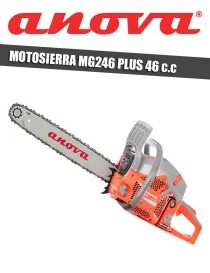 MOTOSIERRA ANOVA MG246 PLUS 46c.c.