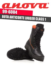 BOTA ANTICORTE LOGGER CLASS 1