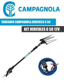 VAREADOR CAMPAGNOLA KIT HERCULES 6 58 12V - I.V.A Y PORTES INCLUIDOS.