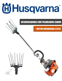 DESBROZADORA HUSQVARNA 525LK CON VAREADOR ZANON - I.V.A + PORTES INCLUIDOS.