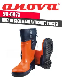 BOTAS SEGURIDAD ANTICORTE CLASE 3 - I.V.A Y PORTES INCLUIDOS.