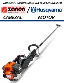 VAREADOR ZANON GASOLINA Z650 MAGNESIUM / MOTOR HUSQVARNA - I.V.A Y PORTES INCLUIDO.