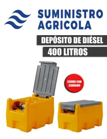 DEPÓSITO DE DIÉSEL PORTÁTIL 400L- I.V.A. + PORTES INCLUIDOS.