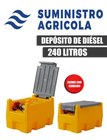 DEPÓSITO DE DIÉSEL PORTÁTIL 240L- I.V.A + PORTES INCLUIDOS.