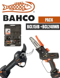 PACK BAHCO BCL15IB (3 BATERÍAS) + BCL240WB (SIN BATERÍAS).